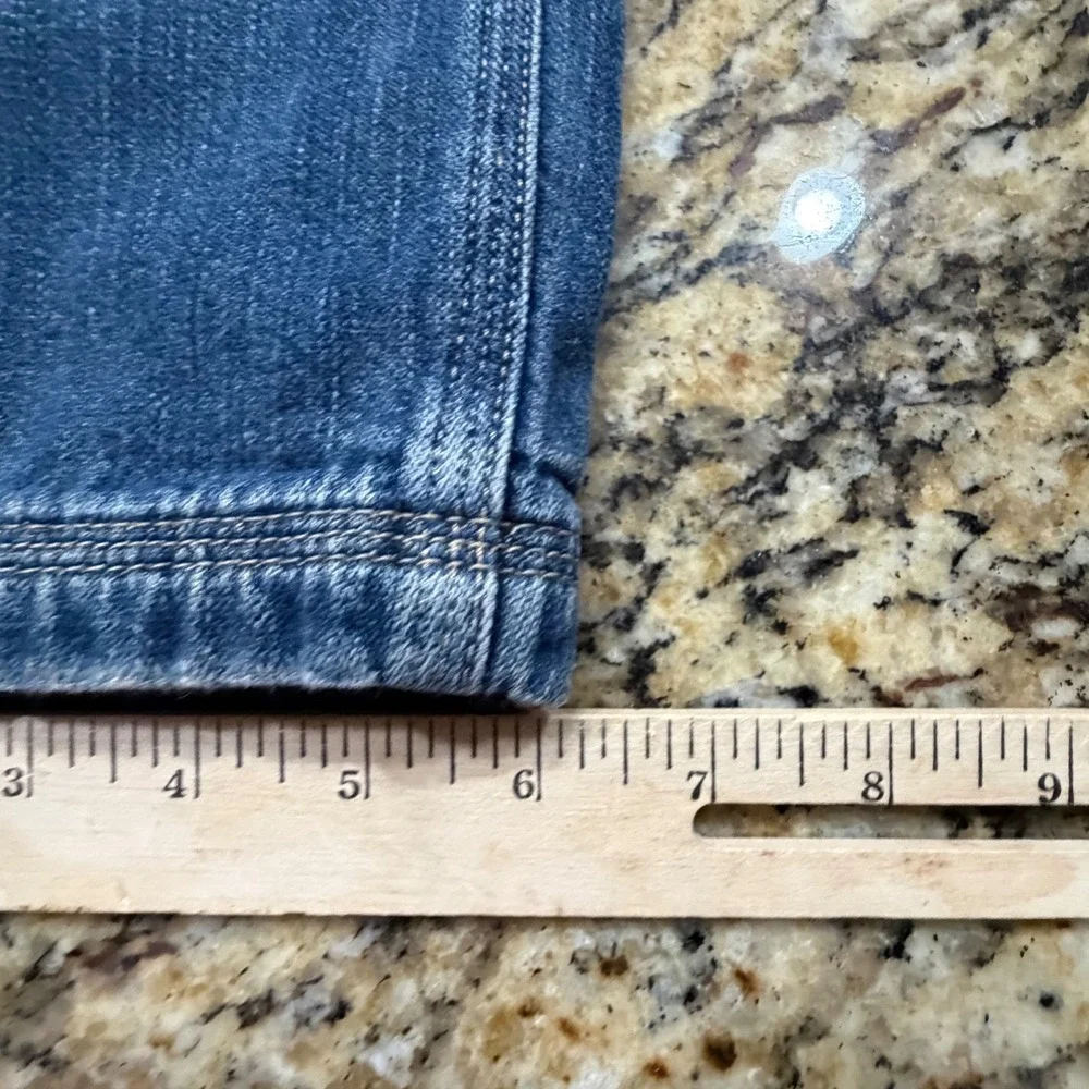 Vintage Old Navy Denim Boy 5T Carpenter Jeans Fleece Lined Camo Blue Pants